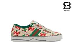 Giày Gucci Tennis 1977 Apple GG Ivory Best Quality