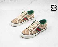 Giày Gucci Tennis 1977 Beige Best Quality Like Auth 99%