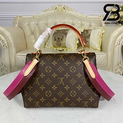 Túi LV Cluny BB Màu Nâu Monogram Fuchsia Best Quality