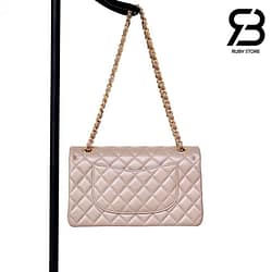 Túi Chanel Classic Medium Màu Xám Da Cừu 25CM Best Quality