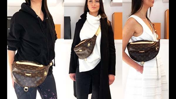 Thiết kế của túi LV bao tử Bumbag