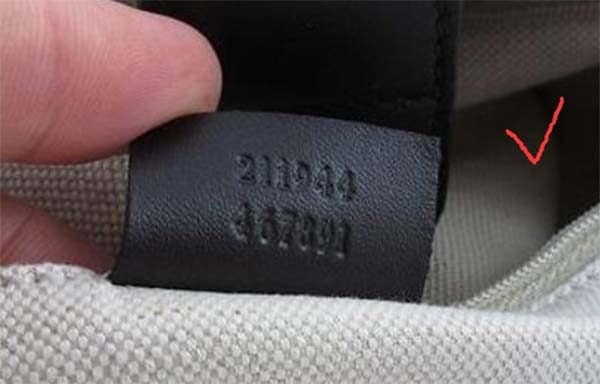 Serial Number trên túi