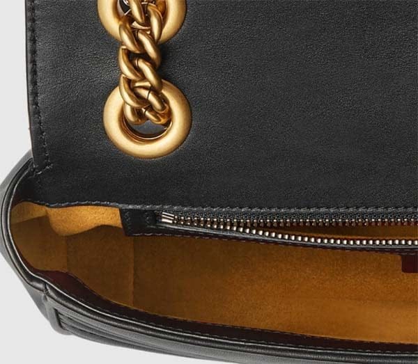 Chất da trên túi Gucci authentic