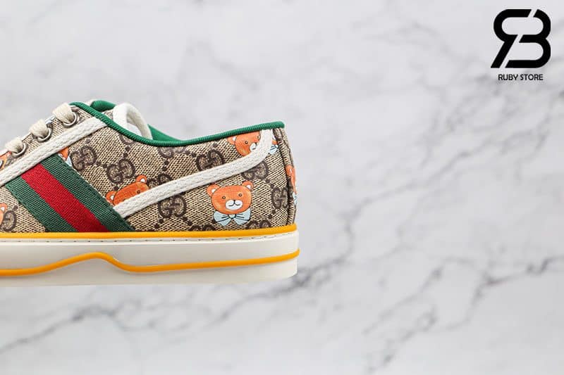 giay-gucci-1977-print-bear-best-quality-4 Giày Gucci Tennis 1977 Print Bear Best Quality Like Auth 99%
