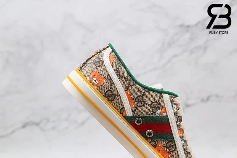 giay-gucci-1977-print-bear-best-quality-8 Giày Gucci Tennis 1977 Print Bear Best Quality Like Auth 99%