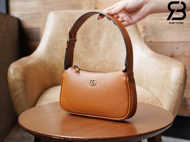 Túi Gucci Aphrodite Mini Shoulder Bag Nâu Leather Best Quality