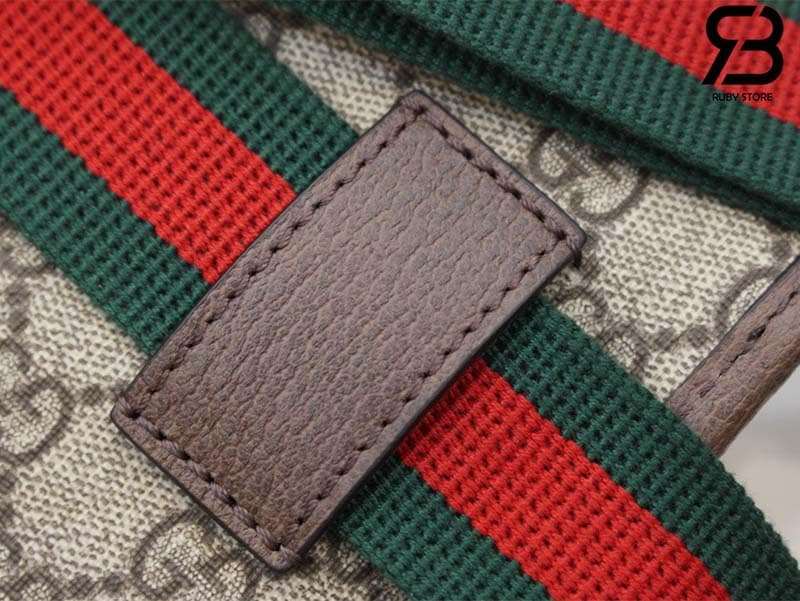 Túi Gucci Neo Vintage GG Supreme Belt Bag Nâu Best Qualit