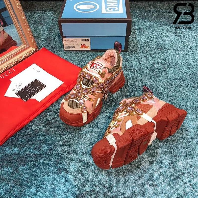 Giày Gucci Multicolor Flashtrek Sneakers siêu cấp