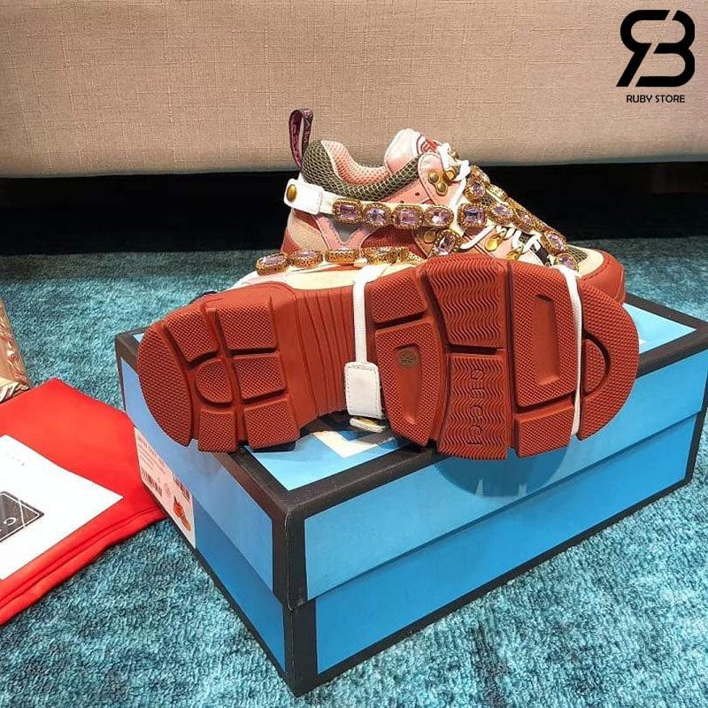 Giày Gucci Multicolor Flashtrek Sneakers siêu cấp
