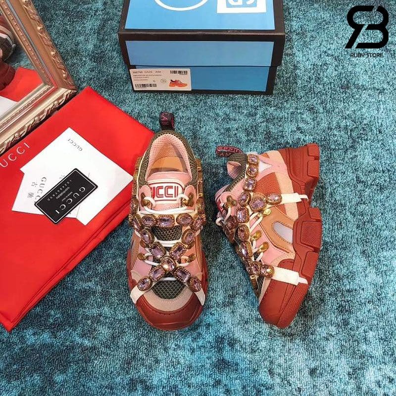 Giày Gucci Multicolor Flashtrek Sneakers siêu cấp