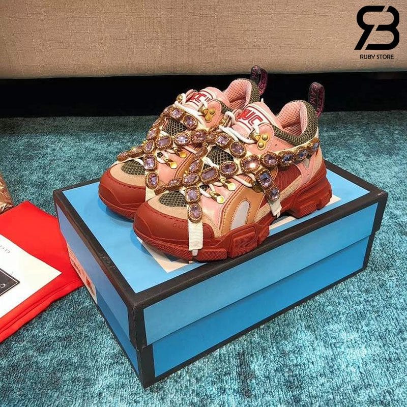 Giày Gucci Multicolor Flashtrek Sneakers siêu cấp