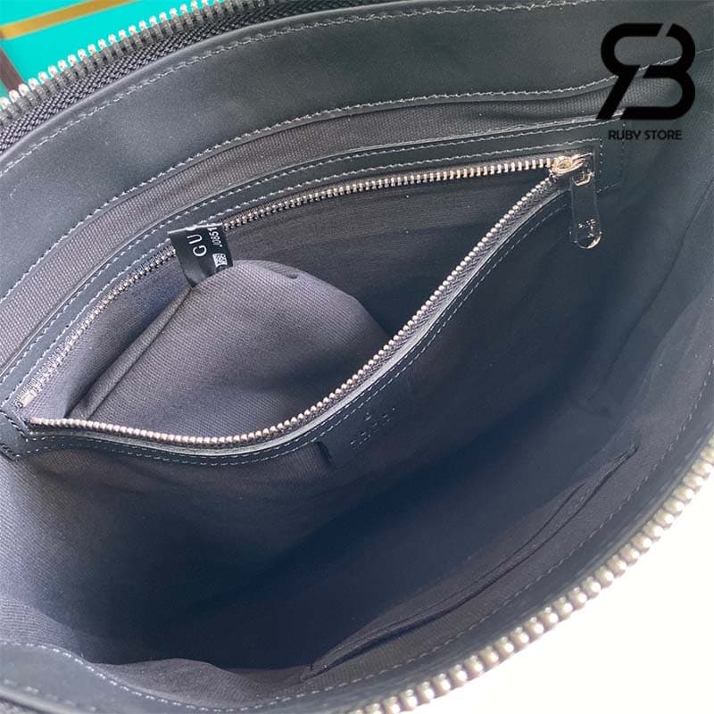 Túi GG Messenger Tiger And Snake Đen Siêu Cấp