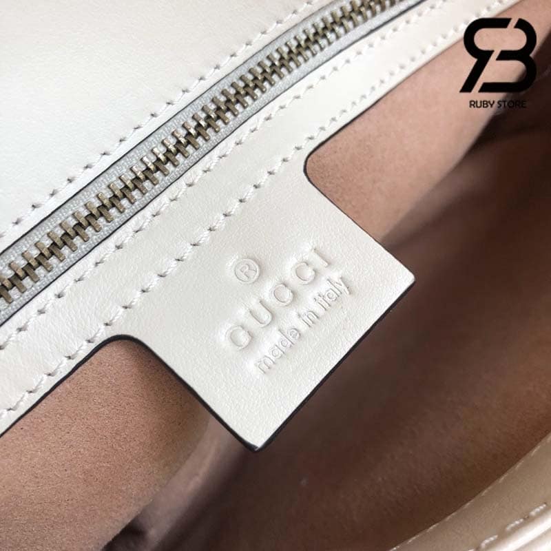 Túi Gucci GG Marmont Small Shoulder Bag Trắng 26CM Best Quality