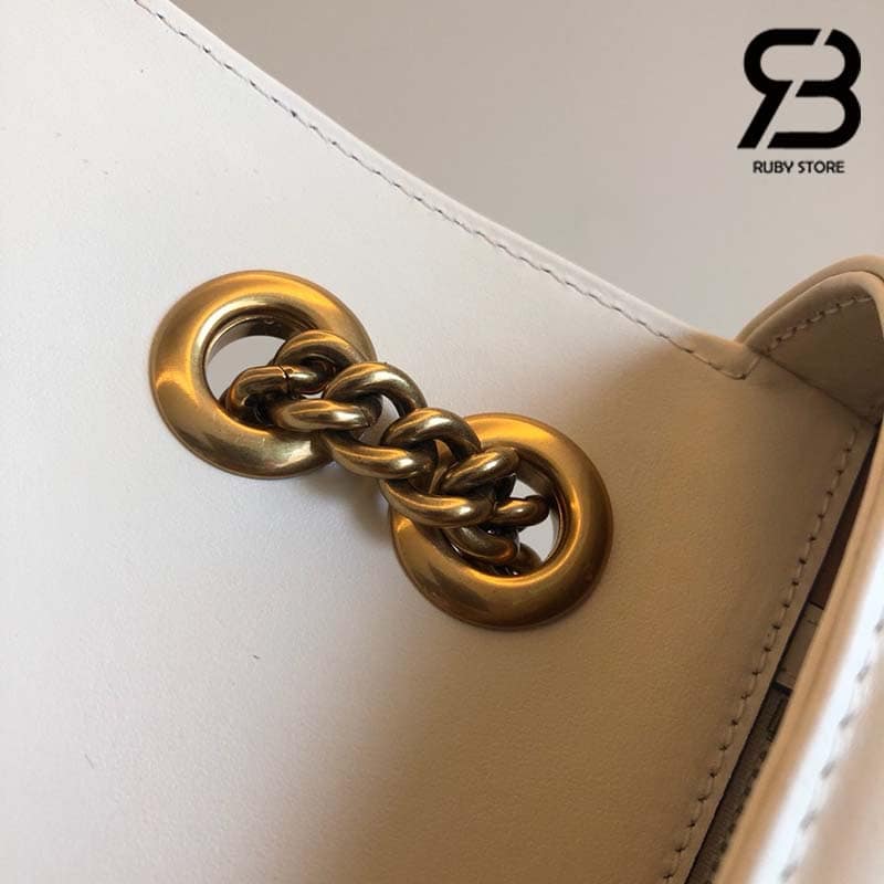 Túi Gucci GG Marmont Small Shoulder Bag Trắng 26CM Best Quality