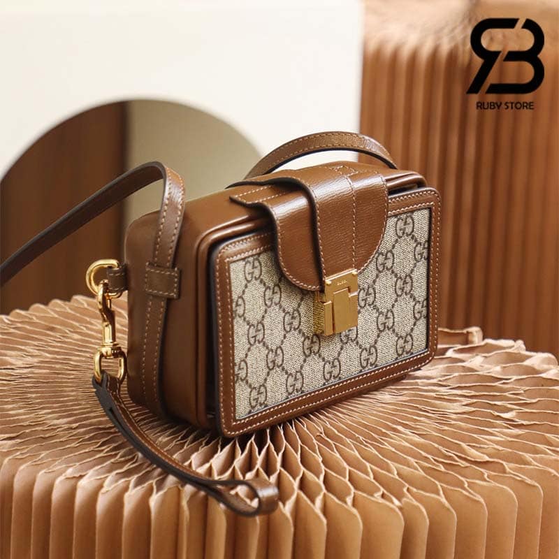 Túi Gucci GG Mini Bag With Clasp Closure 18CM Best Quality
