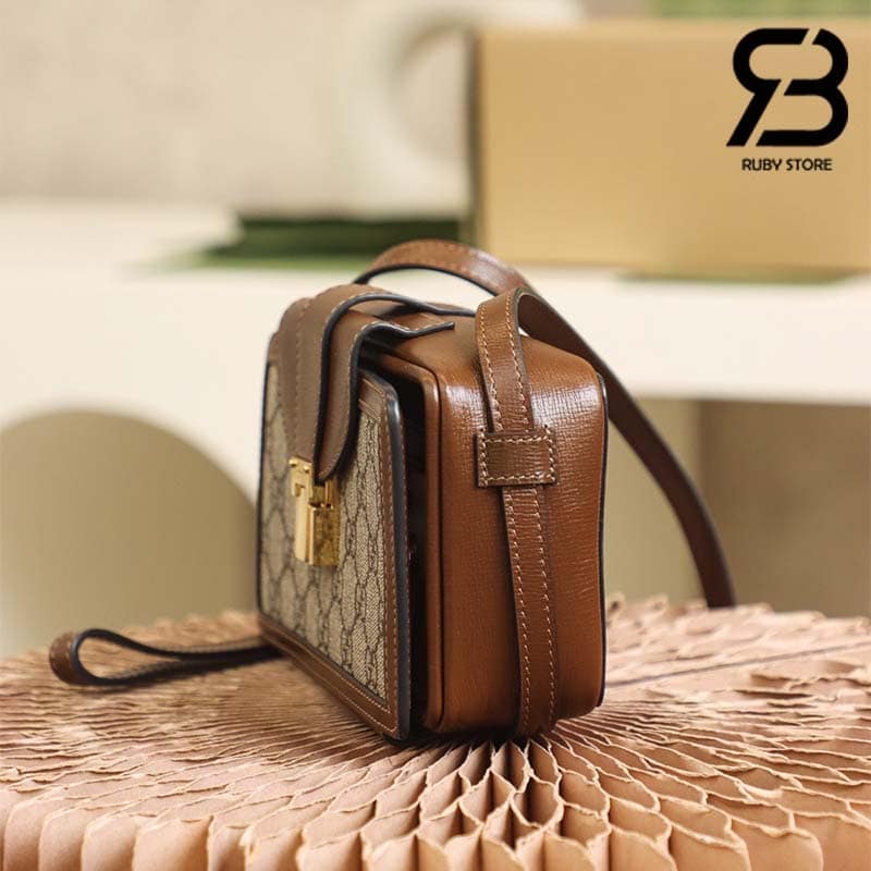 Túi Gucci GG Mini Bag With Clasp Closure 18CM Best Quality