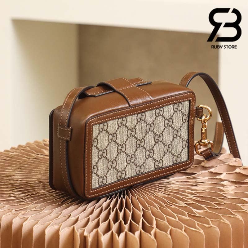 Túi Gucci GG Mini Bag With Clasp Closure 18CM Best Quality