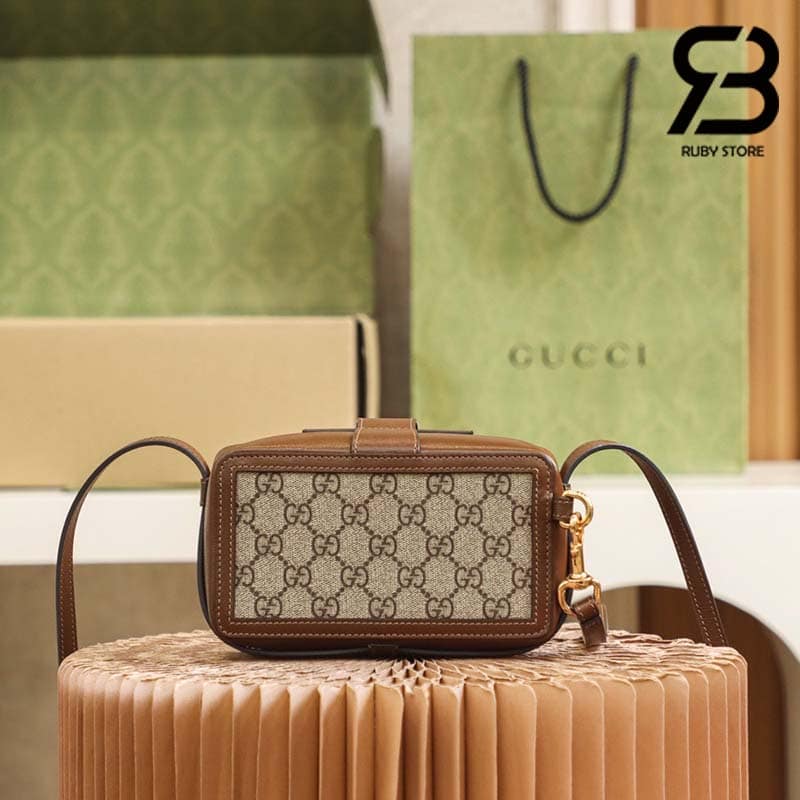 Túi Gucci GG Mini Bag With Clasp Closure 18CM Best Quality