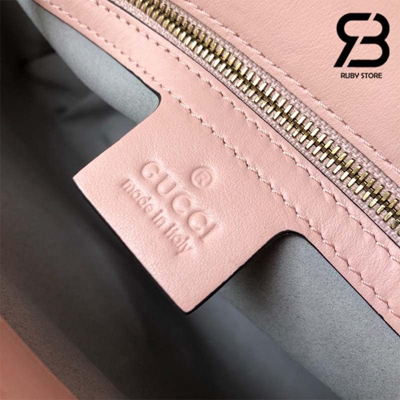 Túi Gucci GG Marmont Small Bag Hồng Nhạt 25CM Best Quality