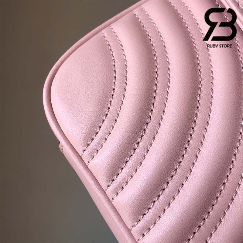 Túi Gucci GG Marmont Small Bag Hồng Nhạt 25CM Best Quality