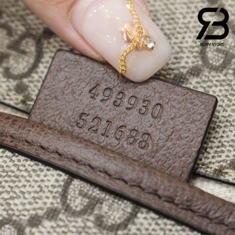 Túi Gucci Neo Vintage GG Supreme Belt Bag Nâu Best Qualit