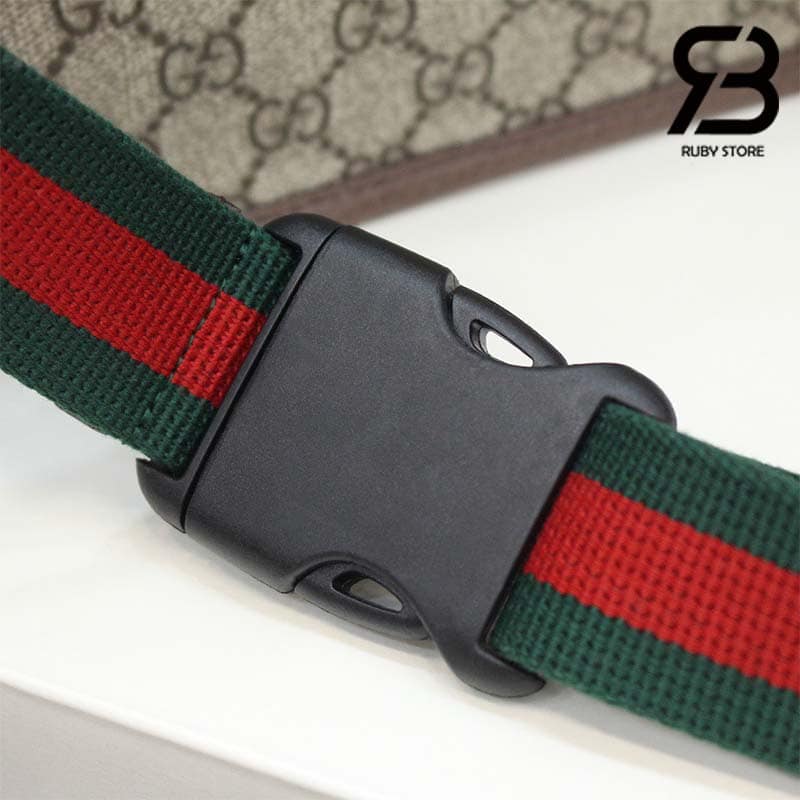 Túi Gucci Neo Vintage GG Supreme Belt Bag Nâu Best Qualit