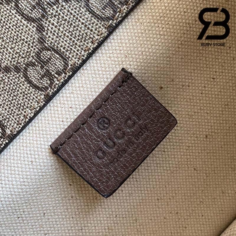 Túi Gucci Neo Vintage Small Messenger Bag Nâu GG Supreme Best Qualit