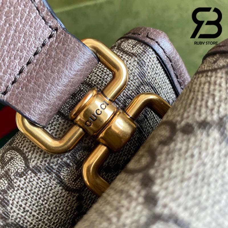 Túi Gucci Neo Vintage Small Messenger Bag Nâu GG Supreme Best Qualit