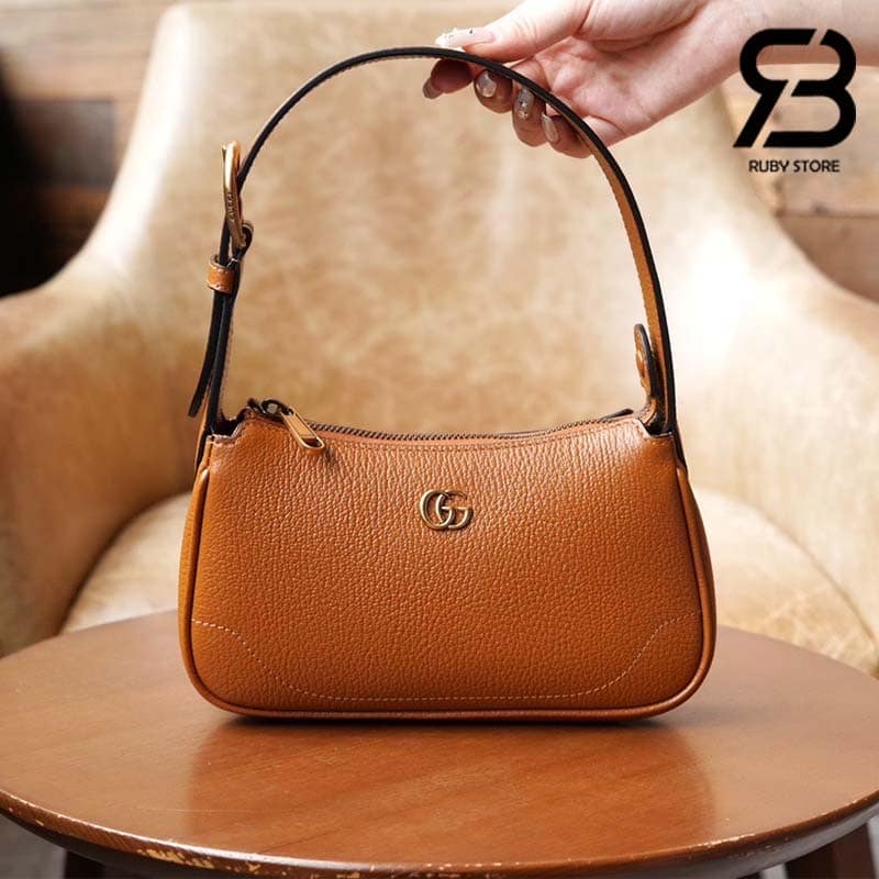 Túi Gucci Aphrodite Mini Shoulder Bag Nâu Leather Best Quality