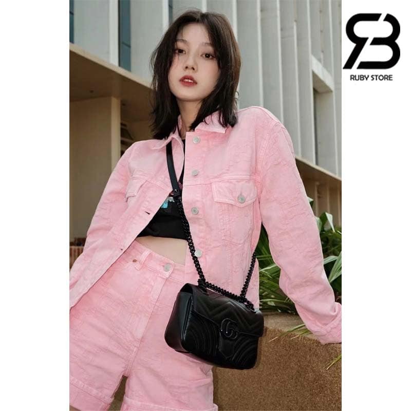 Túi Gucci GG Marmont Mini Shoulder Bag Đen So 22CM Best Quality